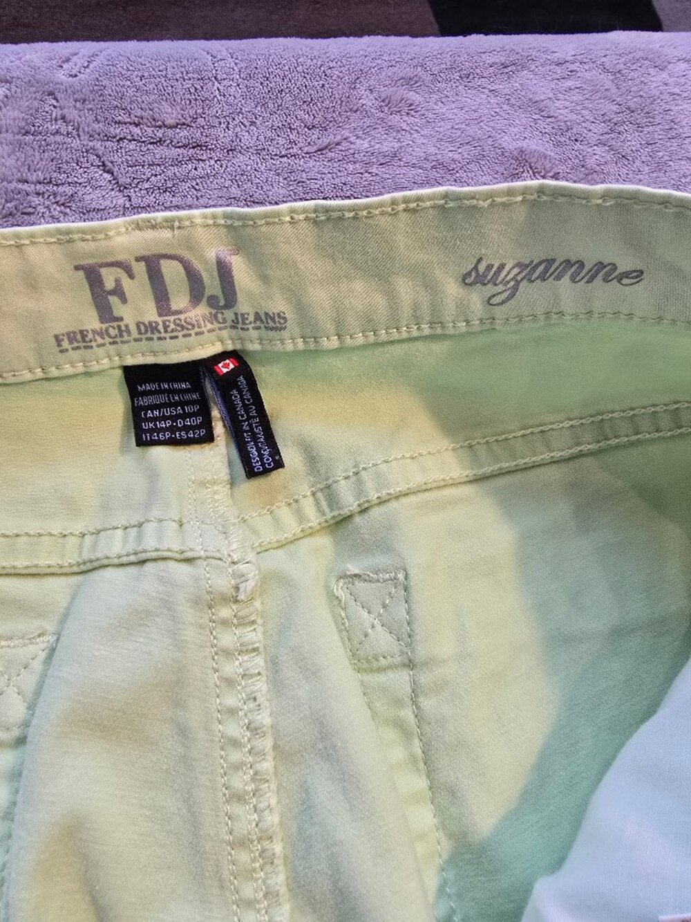 French Dressing Jeans  size 10 suzanne womans - Picture 5 of 8